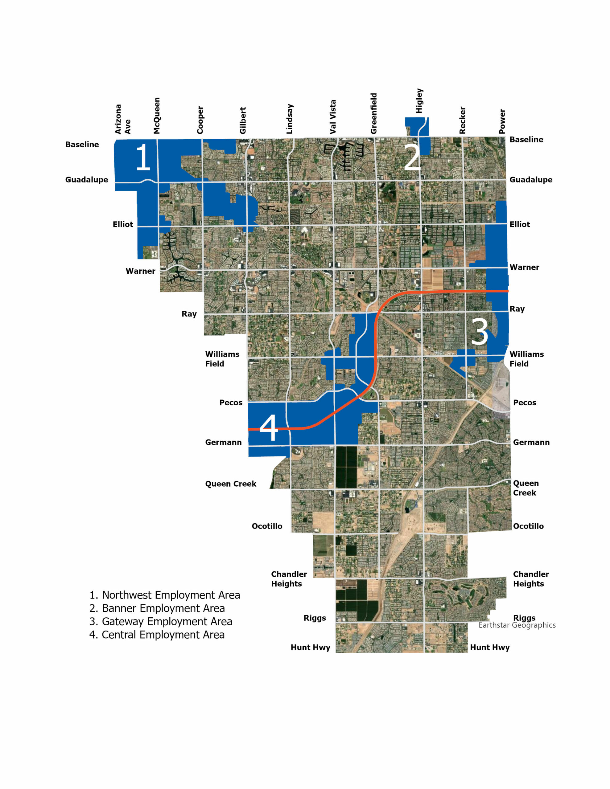 Gilbert Employment Areas